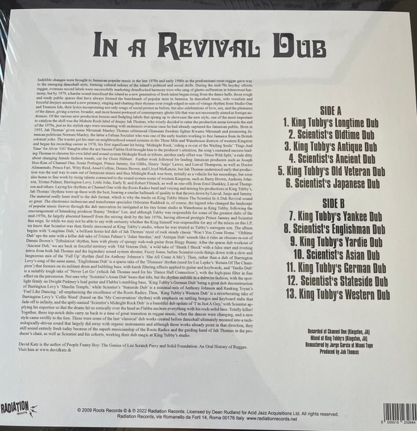King Tubby Meets Scientist - In A Revival Dub | Radiation Roots (RROO 364) - 3