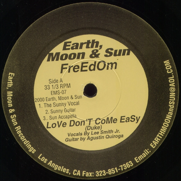 Freedom - Love Don't Come Easy | Earth, Moon & Sun (EMS-07) Freedom - Love Don't Come Easy | Earth, Moon & Sun (EMS-07)