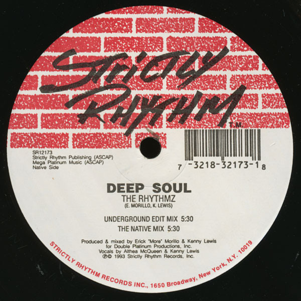 Deep Soul - The Rhythmz | Strictly Rhythm (SR12173)