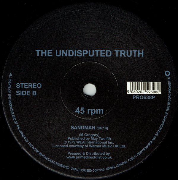 The Undisputed Truth - You + Me = Love | Not On Label (PRO638P) - 2