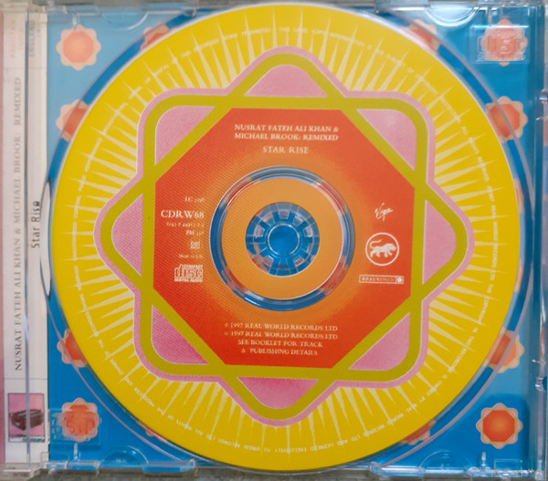 Nusrat Fateh Ali Khan & Michael Brook - Nusrat Fateh Ali Khan & Michael Brook: Remixed - Star Rise | Real World Records (CDRW68) - 3 Nusrat Fateh Ali Khan & Michael Brook - Nusrat Fateh Ali Khan & Michael Brook: Remixed - Star Rise | Real World Records (CDRW68) - 3