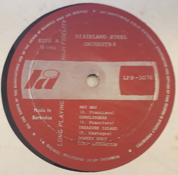 Dixieland Steel Orchestra - Untitled | Tropico (LPB-1076) Dixieland Steel Orchestra - Untitled | Tropico (LPB-1076)