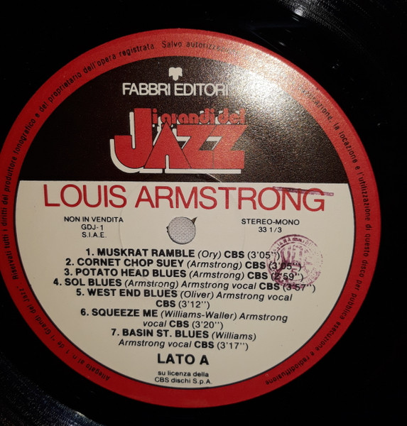 Louis Armstrong - Louis Armstrong | Fabbri Editori (GdJ 01) - 3 Louis Armstrong - Louis Armstrong | Fabbri Editori (GdJ 01) - 3