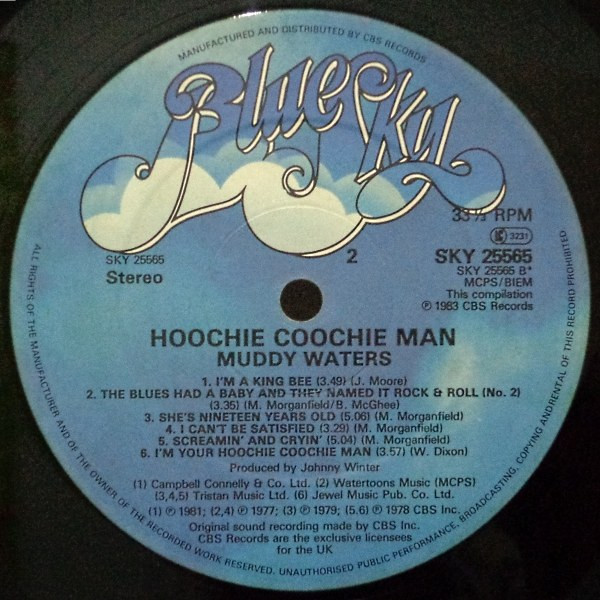 Muddy Waters - Hoochie Coochie Man | Blue Sky (SKY 25565) - 4 Muddy Waters - Hoochie Coochie Man | Blue Sky (SKY 25565) - 4