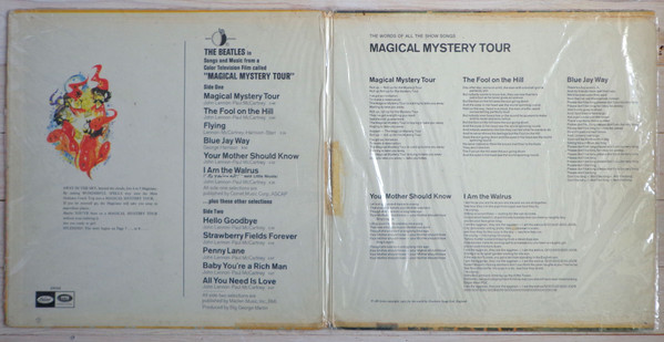The Beatles - Magical Mystery Tour | Apple Records (SMAL-2835) - 2
