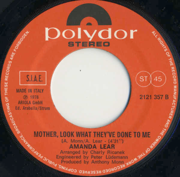 Amanda Lear - Follow Me | Polydor (2121 357) - 4 Amanda Lear - Follow Me | Polydor (2121 357) - 4