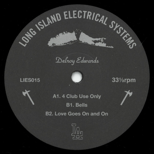 Delroy Edwards - 4 Club Use Only | L.I.E.S. Records (LIES015) - 2 Delroy Edwards - 4 Club Use Only | L.I.E.S. Records (LIES015) - 2