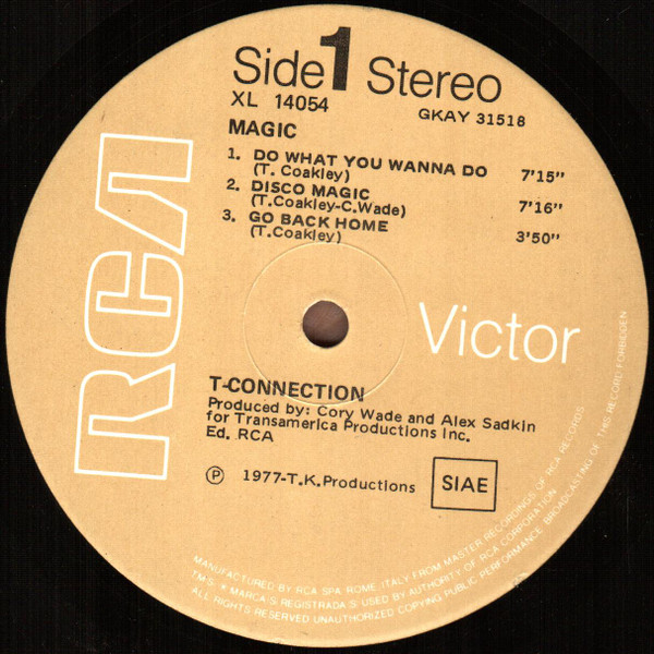 T-Connection - Magic | RCA Victor (XL 14054) - 2 T-Connection - Magic | RCA Victor (XL 14054) - 2