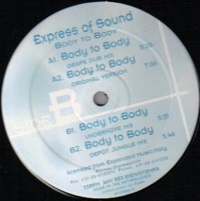 Express Of Sound - Body To Body | Anvers Records (ANV 005) - main Express Of Sound - Body To Body | Anvers Records (ANV 005) - main