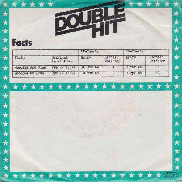 The Searchers - Needles And Pins | Pye Records (101 939) - 2