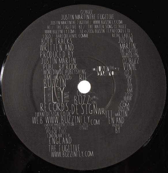 Justin Martin - The Fugitive | Buzzin' Fly Records (023BUZZ) - 3