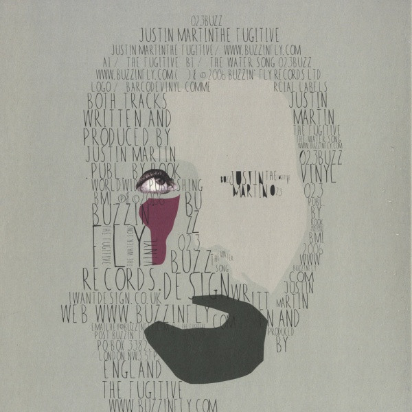 Justin Martin - The Fugitive | Buzzin' Fly Records (023BUZZ) - main