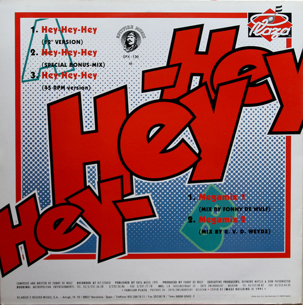 Plaza - Hey-Hey-Hey | Spitfire Music (SPX - 139) - 2