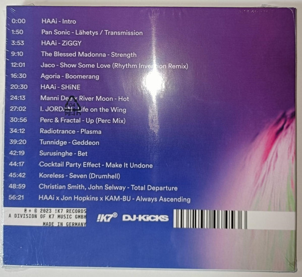 HAAi - DJ-Kicks | !K7 Records (K7419CD) - 2