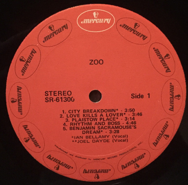 Zoo - Zoo | Mercury (SR 61300) - 3 Zoo - Zoo | Mercury (SR 61300) - 3