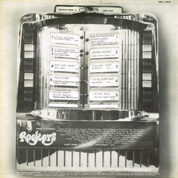 Les Rockers - Rockers | RCA Victor (KPL1-0042)