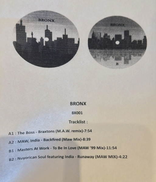 Various - Bronx Vol 1 | Not On Label (BX001) - 3 Various - Bronx Vol 1 | Not On Label (BX001) - 3