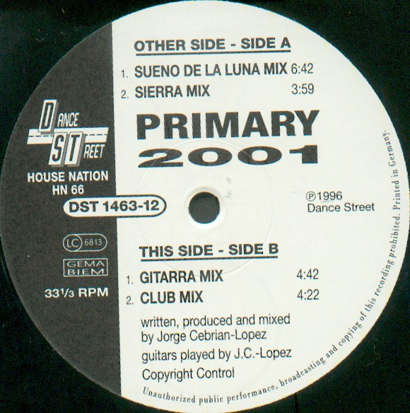 Primary - 2001 | House Nation (HN 066) - 3