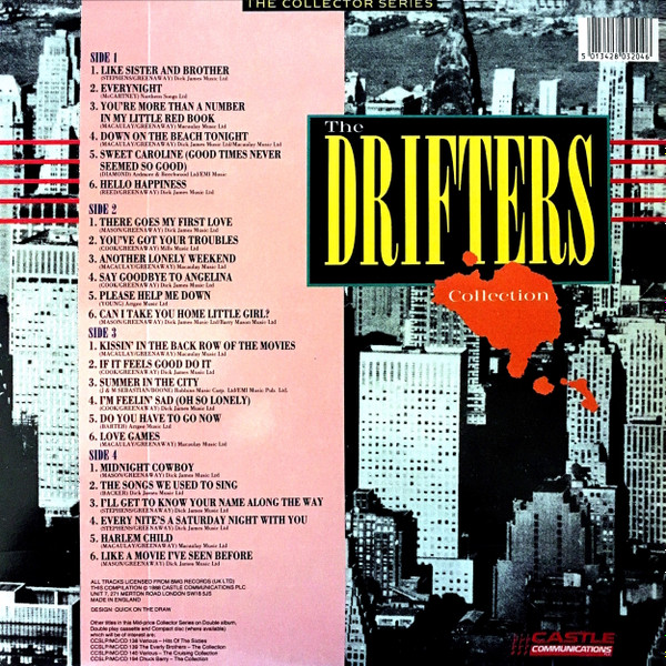 The Drifters - Collection | Castle Communications (CCSLP 204) - 4