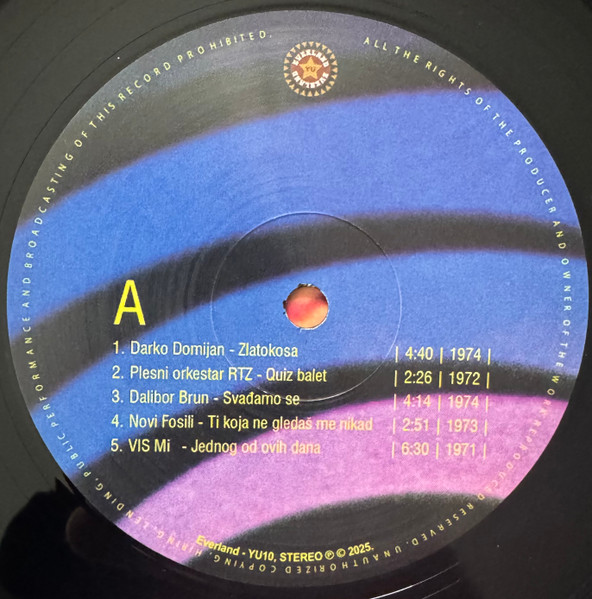 Various - Jugoton Funk Vol. 2 - More Beats, Soul, Disco And Jazz From Yugoslavia 1968-1982 | Everland (YU10) - 3