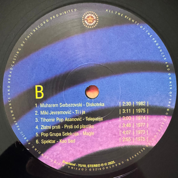 Various - Jugoton Funk Vol. 2 - More Beats, Soul, Disco And Jazz From Yugoslavia 1968-1982 | Everland (YU10) - 4