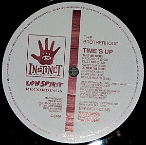 The Brotherhood - Time's Up | Low Spirit Recordings (EFA 04017-02 MS)