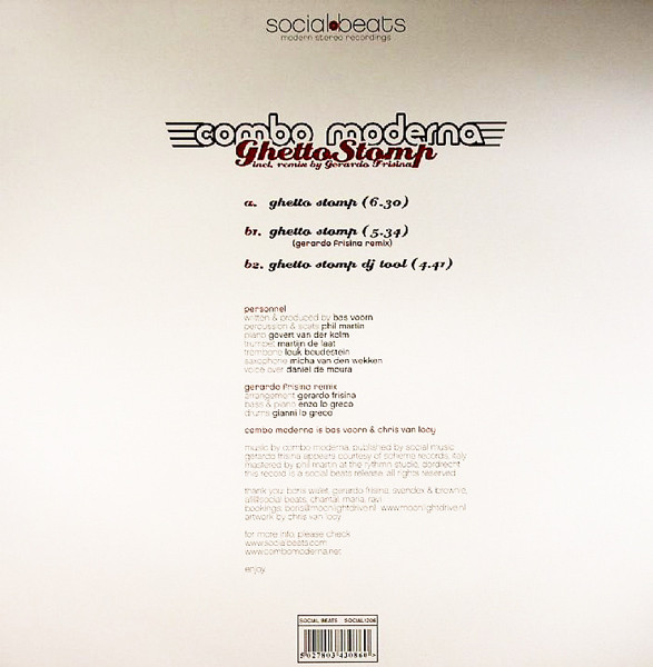 Combo Moderna - Ghetto Stomp | Social Beats (SOCIAL 1206) - 2 Combo Moderna - Ghetto Stomp | Social Beats (SOCIAL 1206) - 2