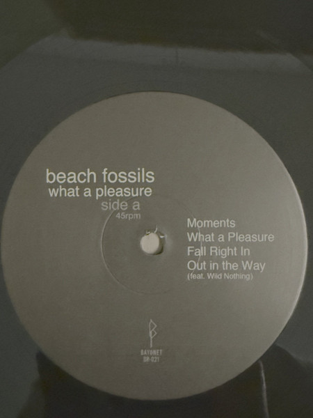 Beach Fossils - What a Pleasure | Bayonet Records (BR-021) - 3 Beach Fossils - What a Pleasure | Bayonet Records (BR-021) - 3