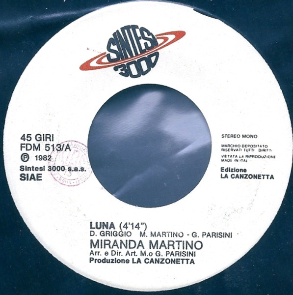 Miranda Martino - Luna | Sintesi 3000 (FDM 513) - 2