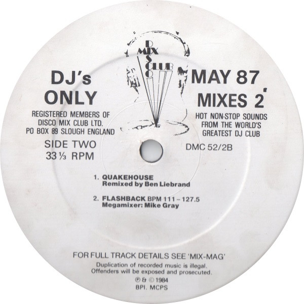Various - May 87 Mixes 2 | DMC (DMC 52/2) - 4