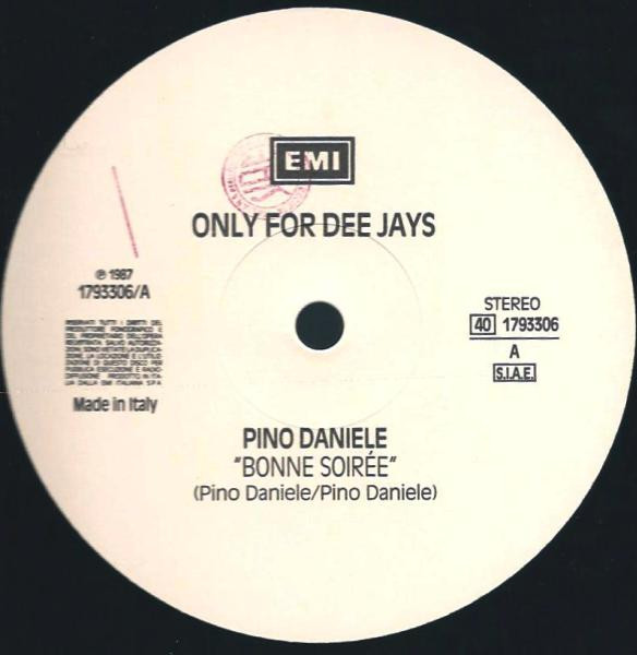 Pino Daniele - Bonne Soirée | EMI (40 1793306) Pino Daniele - Bonne Soirée | EMI (40 1793306)