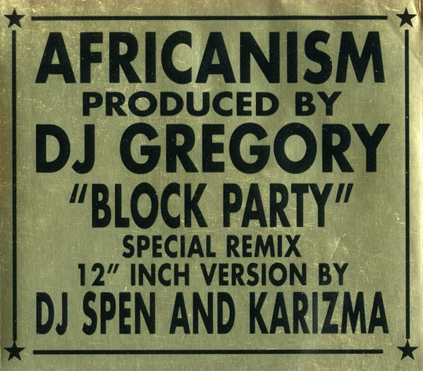 Africanism - Block Party | Yellow Productions (YP096) - 5