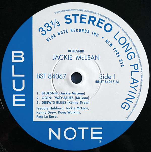 Jackie McLean - Bluesnik | Blue Note (4859549) - 3 Jackie McLean - Bluesnik | Blue Note (4859549) - 3