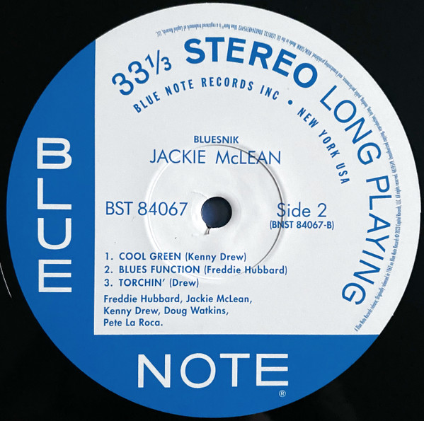 Jackie McLean - Bluesnik | Blue Note (4859549) - 4 Jackie McLean - Bluesnik | Blue Note (4859549) - 4