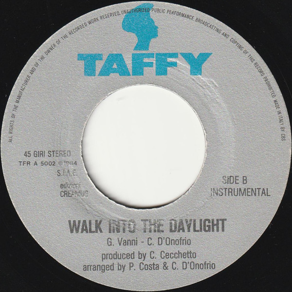 Taffy - Walk Into The Daylight | Taffy Records (TFR A 5002) - 4