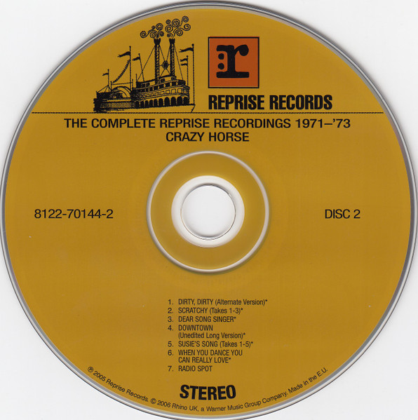 Crazy Horse - The Complete Reprise Recordings 1971-'73 | Warner Bros. Records (8122-70144-2) - 4