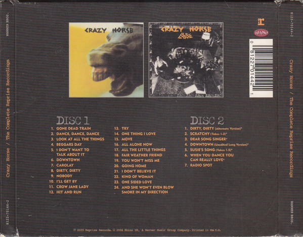 Crazy Horse - The Complete Reprise Recordings 1971-'73 | Warner Bros. Records (8122-70144-2) - 2