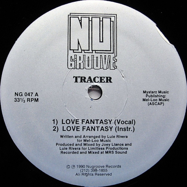 Tracer - Love Fantasy | Nu Groove Records (NG 047)