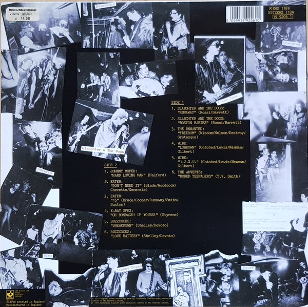 Various - The Roxy London WC2 (Jan - Apr 77) | Harvest (EMS 1189) - 2