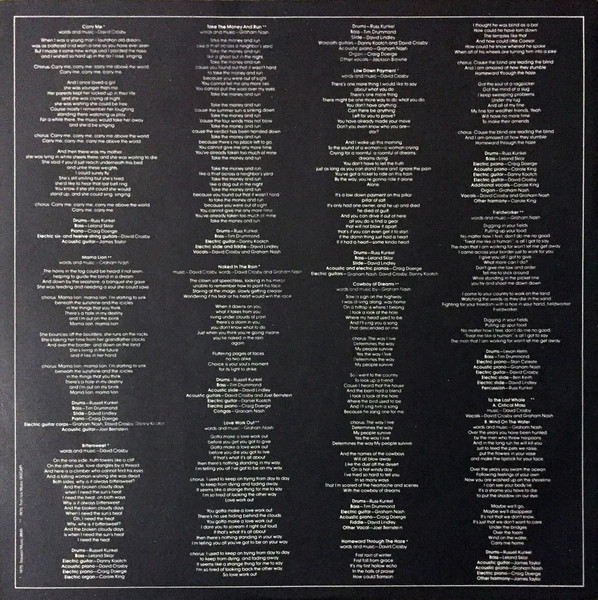 Crosby & Nash - Wind On The Water | Polydor (2310 428 A) - 3