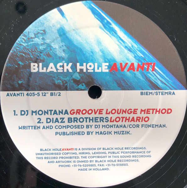 DJ Montana , Diaz Brothers - Space Age 3.0 (Sampler) | Black Hole Avanti (AVANTI 405-5) - 2 DJ Montana , Diaz Brothers - Space Age 3.0 (Sampler) | Black Hole Avanti (AVANTI 405-5) - 2