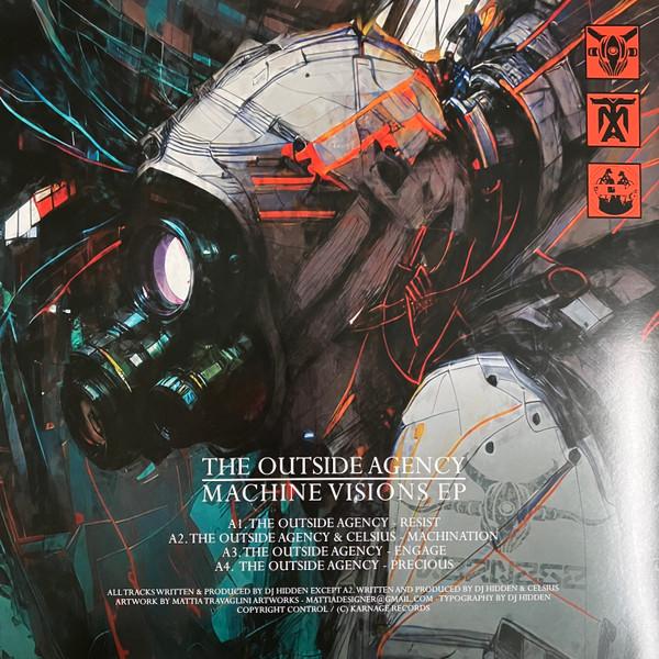 The Outside Agency - Machine Visions EP | Karnage Records (KARNAGE 15) - 2 The Outside Agency - Machine Visions EP | Karnage Records (KARNAGE 15) - 2