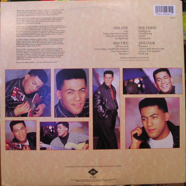 Jonathan Butler - Jonathan Butler | Jive (1032-1-J) - 3