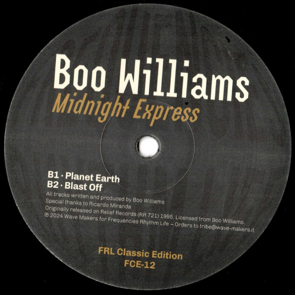 Boo Williams - Midnight Express | FRL Classic Edition (FCE-12)