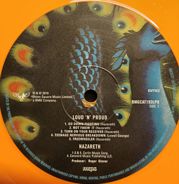 Nazareth - Loud'N'Proud - LP | BMG (BMGCAT193LPX) - 4