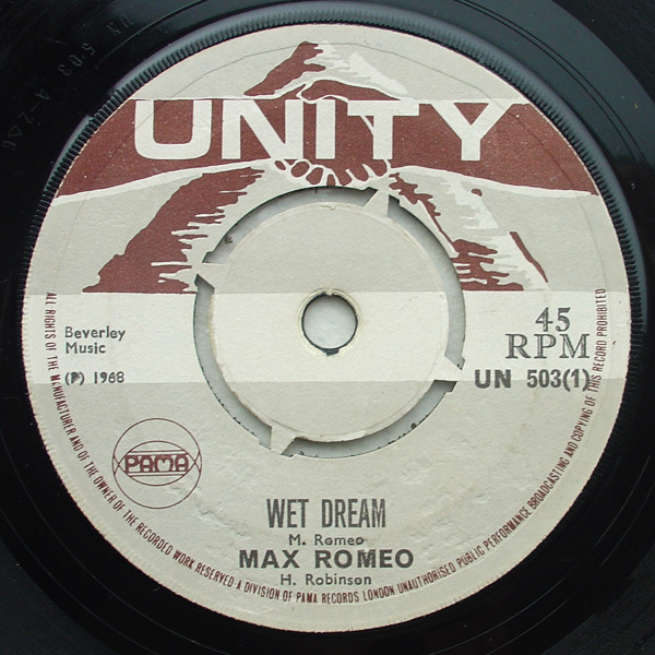Max Romeo - Wet Dream | Unity (UN 503) - main