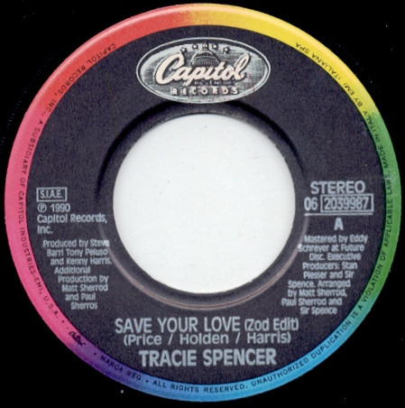 Tracie Spencer - Save Your Love | Capitol Records (06 2039987) - 3