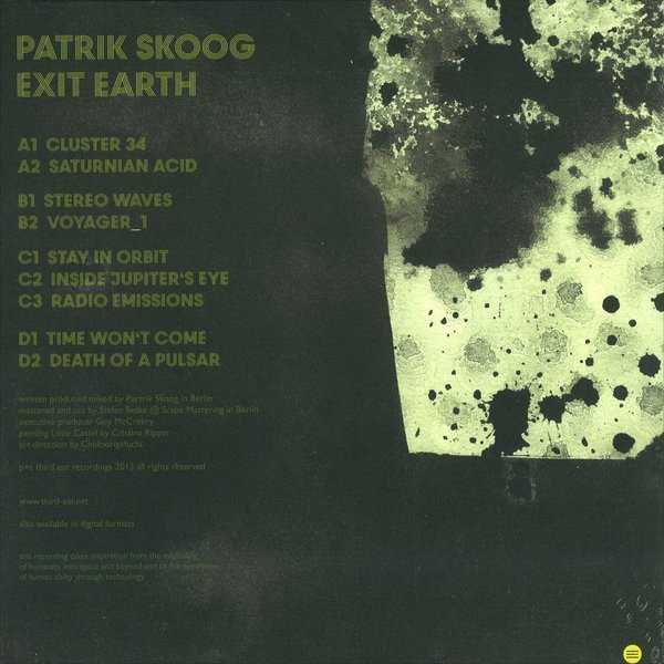 Patrik Skoog - Exit Earth | Third Ear Recordings (3ELP-2013_11)