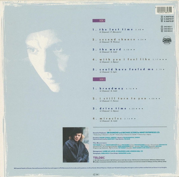 Jim Diamond - Jim Diamond | TELDEC (6.26870) - 4 Jim Diamond - Jim Diamond | TELDEC (6.26870) - 4