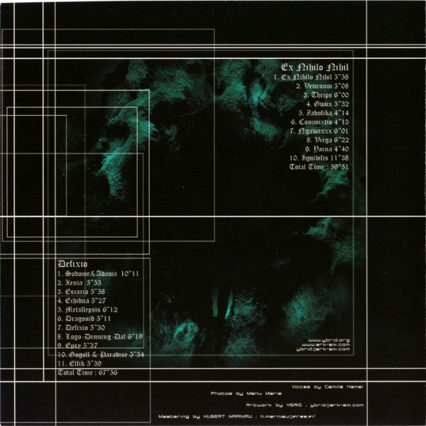 Ybrid - Defixio / Ex Nihilo Nihil | Xunk (XKCD003) - 4